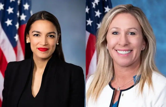 AOC and Marjorie Taylor Greene are both Christians.
