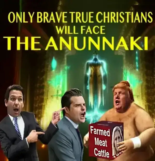Jesus, Emperor Trump, & Anunnaki Human Semen Caviar